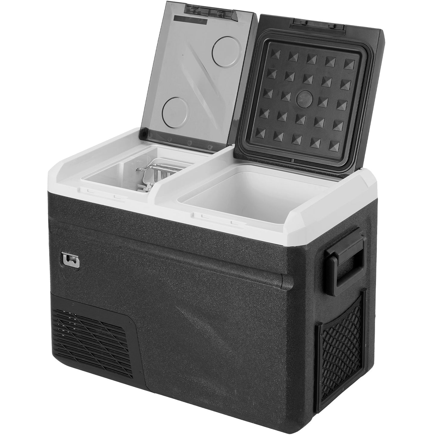 Portable Car Refrigerator Freezer with Ice Making Function 36 L Dual Zone