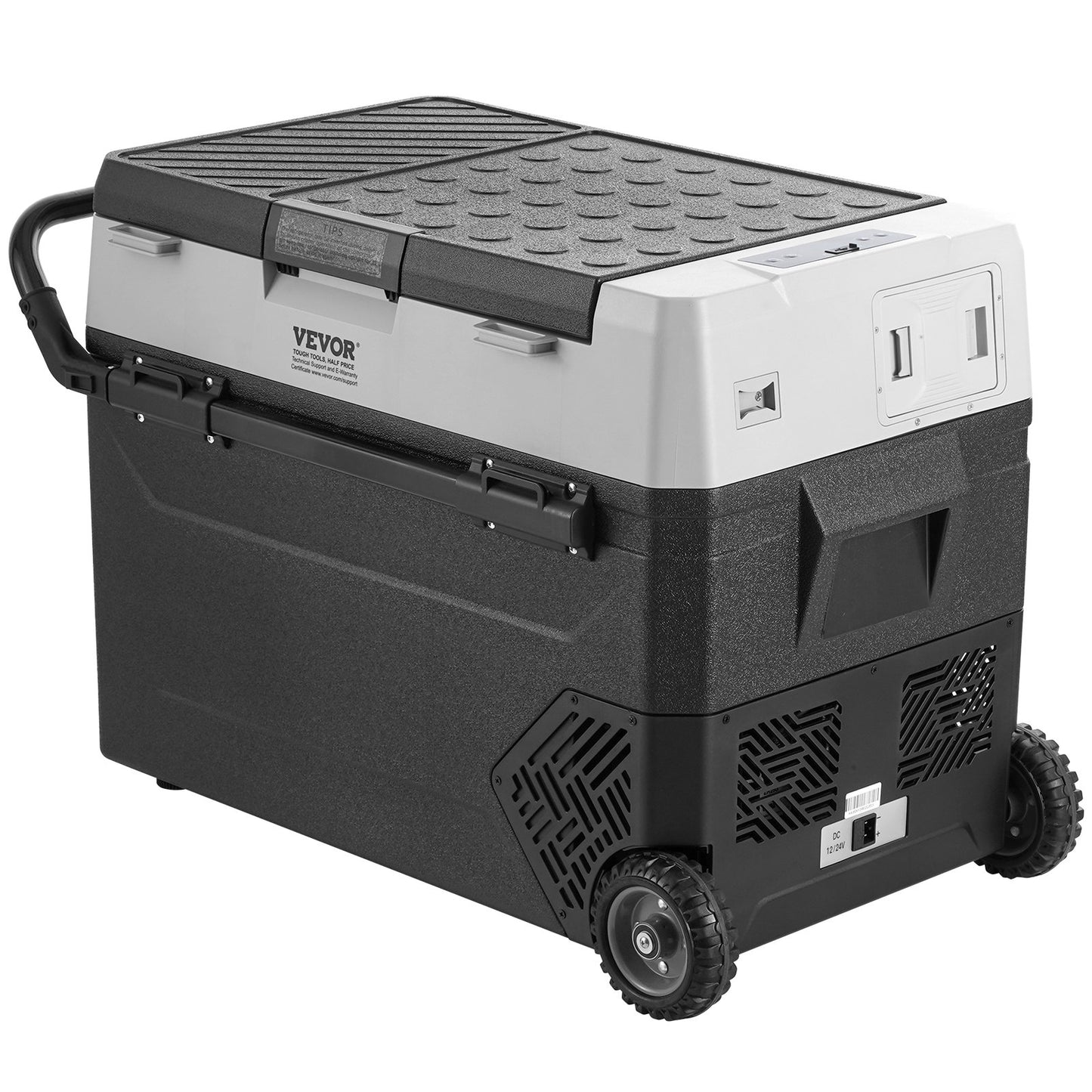 Portable Car Refrigerator Freezer Compressor 60 L Single Zone for Car Home