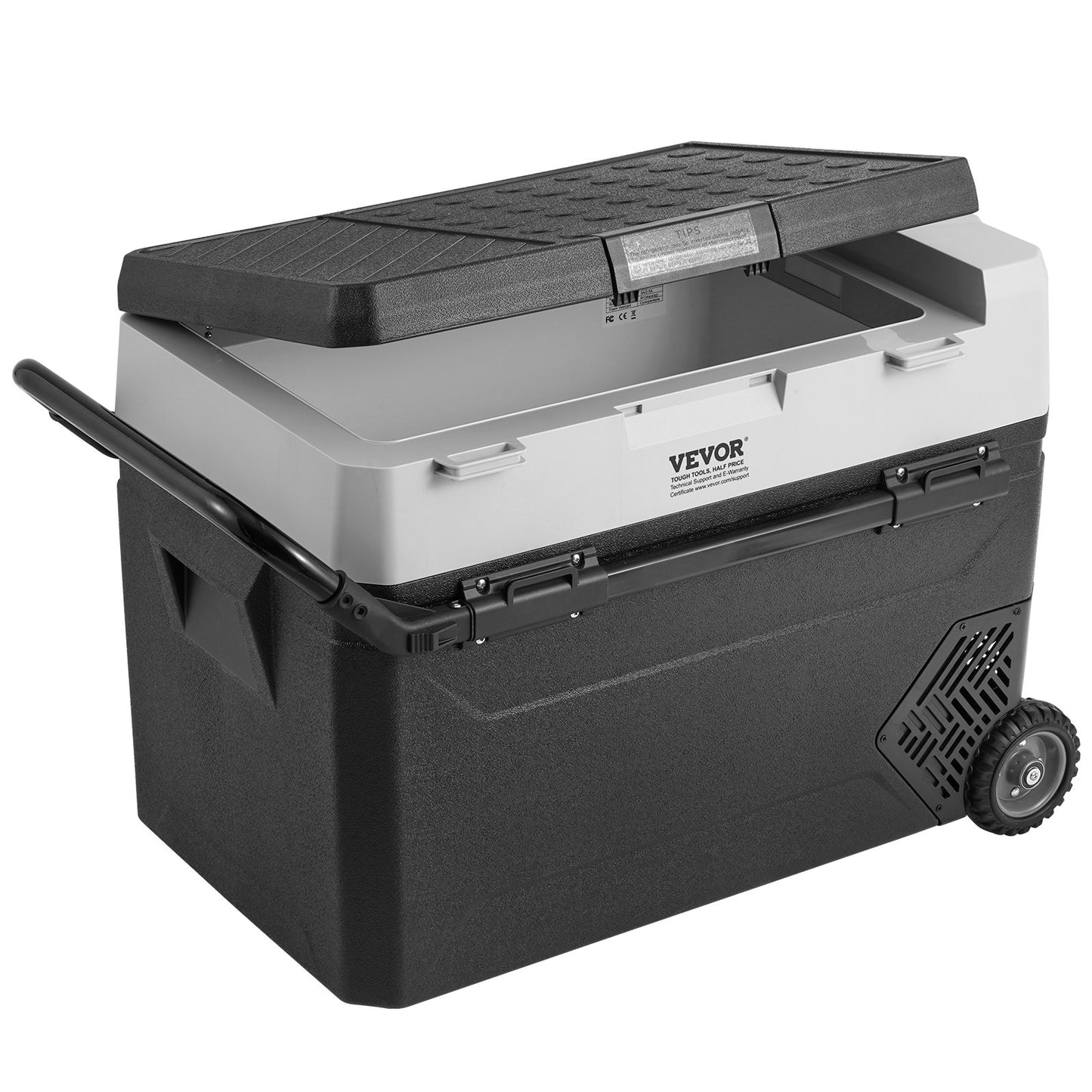 Portable Car Refrigerator Freezer Compressor 60 L Single Zone for Car Home