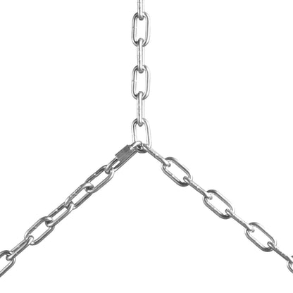 Zinc Plated Proof Coil Chain Carbon Steel Chain Sling 1/4" x 100' 1540 lbs