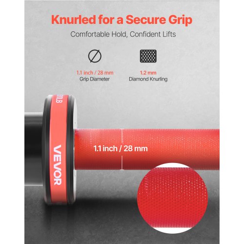 120 cm skivstång, passar 5 cm viktskivor, skivstång med räfflat grepp för styrketräning, tyngdlyftning, knäböj, marklyft, bänkpress, curl, overheadpress, kapacitet 226 kg |  EU