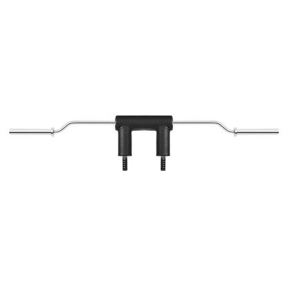 Safety Squat Bar, 1 500 LBS Fitness Squat Bar, Safety Squat Bar-fäste med axel- och armkuddar, 32 mm diameter viktstång, idealisk för främre knäböj, utfall, rehab, fysioterapi