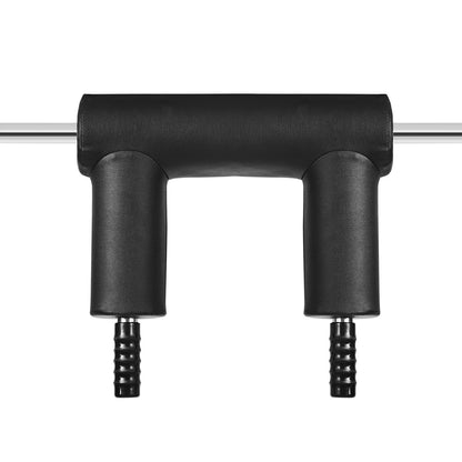 Safety Squat Bar, 1 500 LBS Fitness Squat Bar, Safety Squat Bar-fäste med axel- och armkuddar, 32 mm diameter viktstång, idealisk för främre knäböj, utfall, rehab, fysioterapi