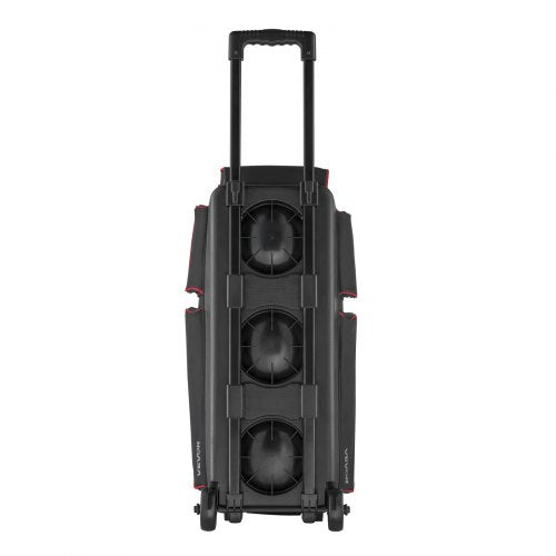 Bowlingtasche für 3 Bälle mit Rollen, Bowlingtasche mit Doppelrollen, Schuhfach