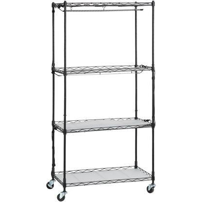 Plant Stand with Grow Lights 4 Eters 45W 49.8" Tall Plant Grow Shelf