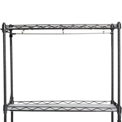 Plant Stand with Grow Lights 4 Eters 45W 49.8" Tall Plant Grow Shelf