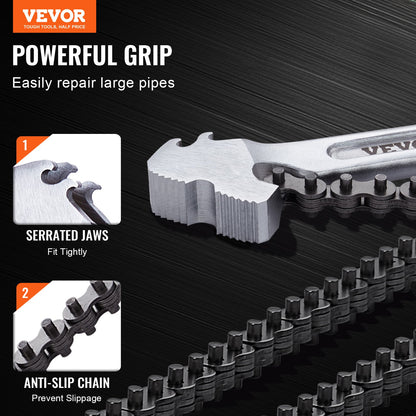 Kedjenyckel 48 tum Kedjerörnyckel 13,4 tum Dia Kapacitet Vändbar