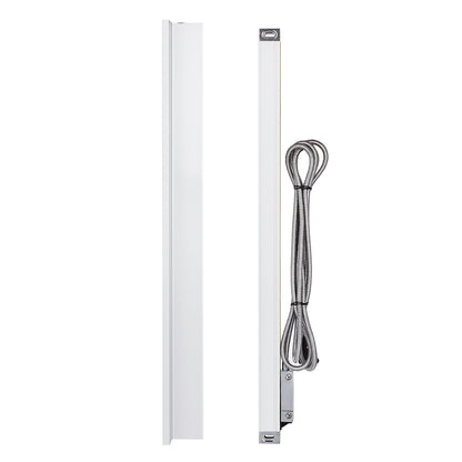 2 precisionslinjära skalor med längder på 250 mm och 1000 mm (10 tum och 40 tum)