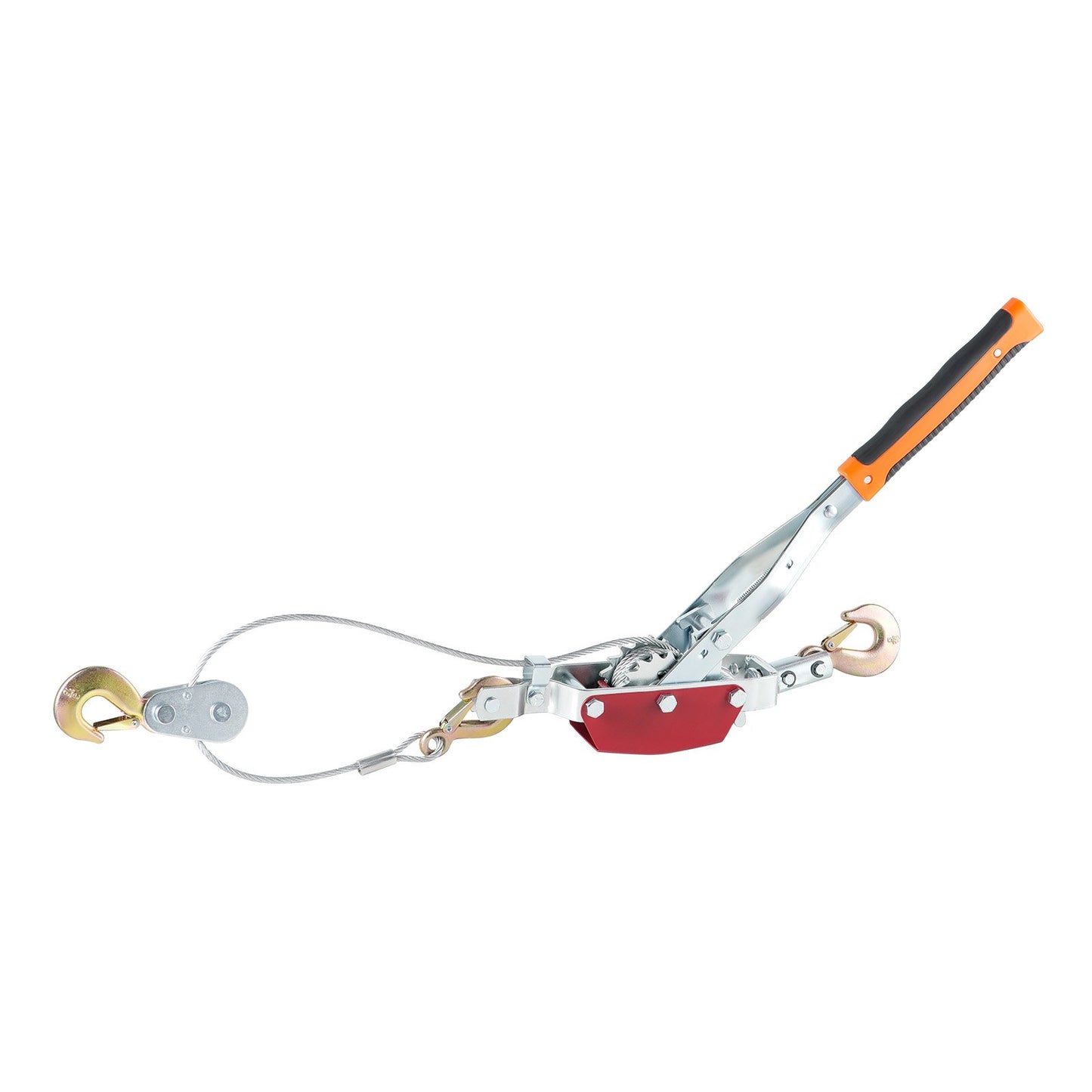 Power Puller Come Along Winch 4 Ton 8818 lbs Heavy Duty Pull Hoist 3 Hooks