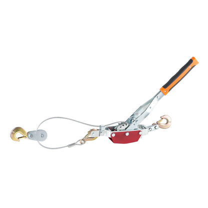 Power Puller Come Along Winch 4 Ton 8818 lbs Heavy Duty Pull Hoist 3 Hooks