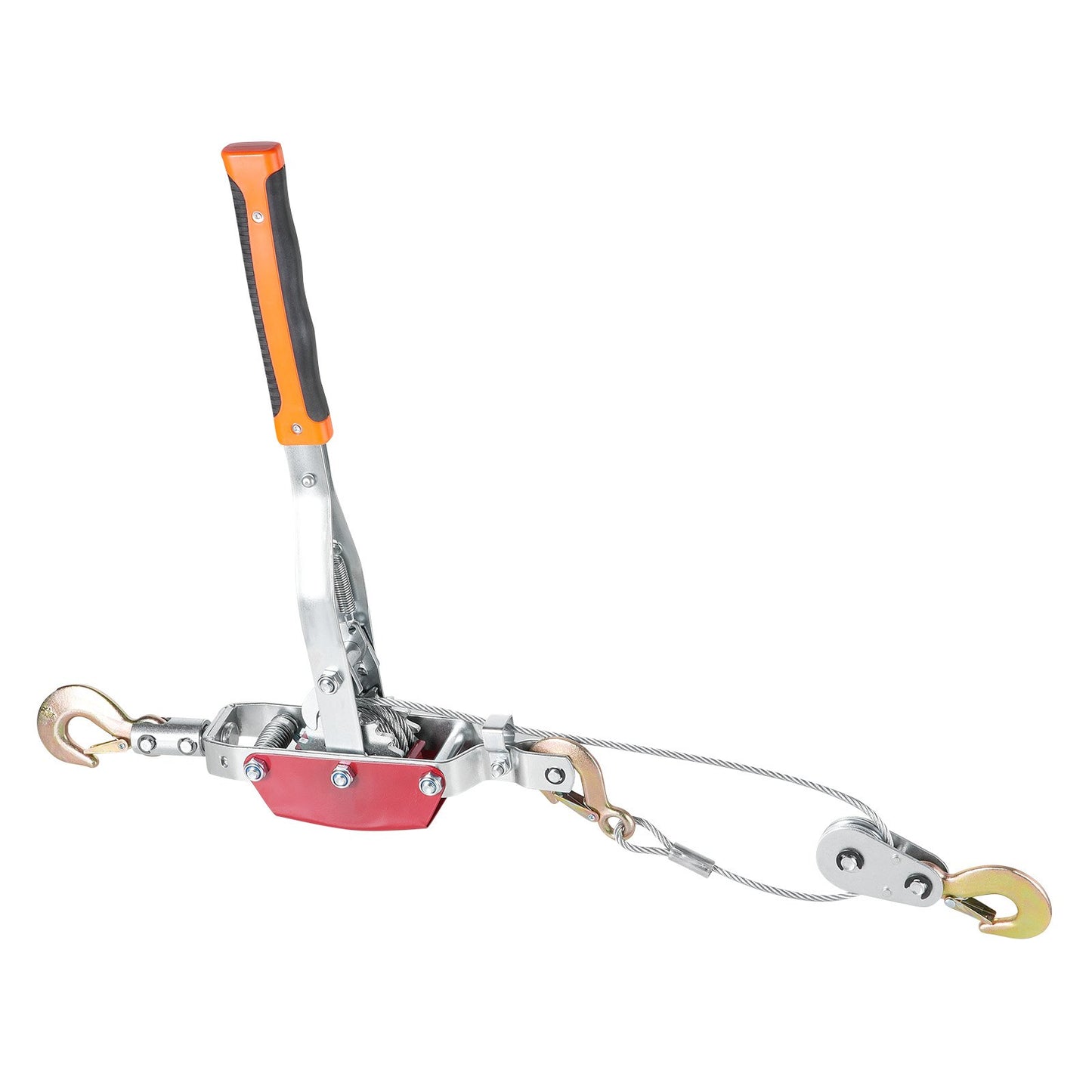 Power Puller Come Along Winch 4 Ton 8818 lbs Heavy Duty Pull Hoist 3 Hooks