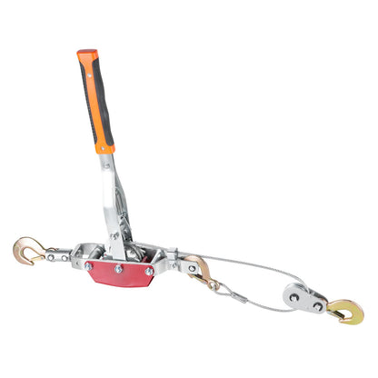 Power Puller Come Along Winch 4 Ton 8818 lbs Heavy Duty Pull Hoist 3 Hooks