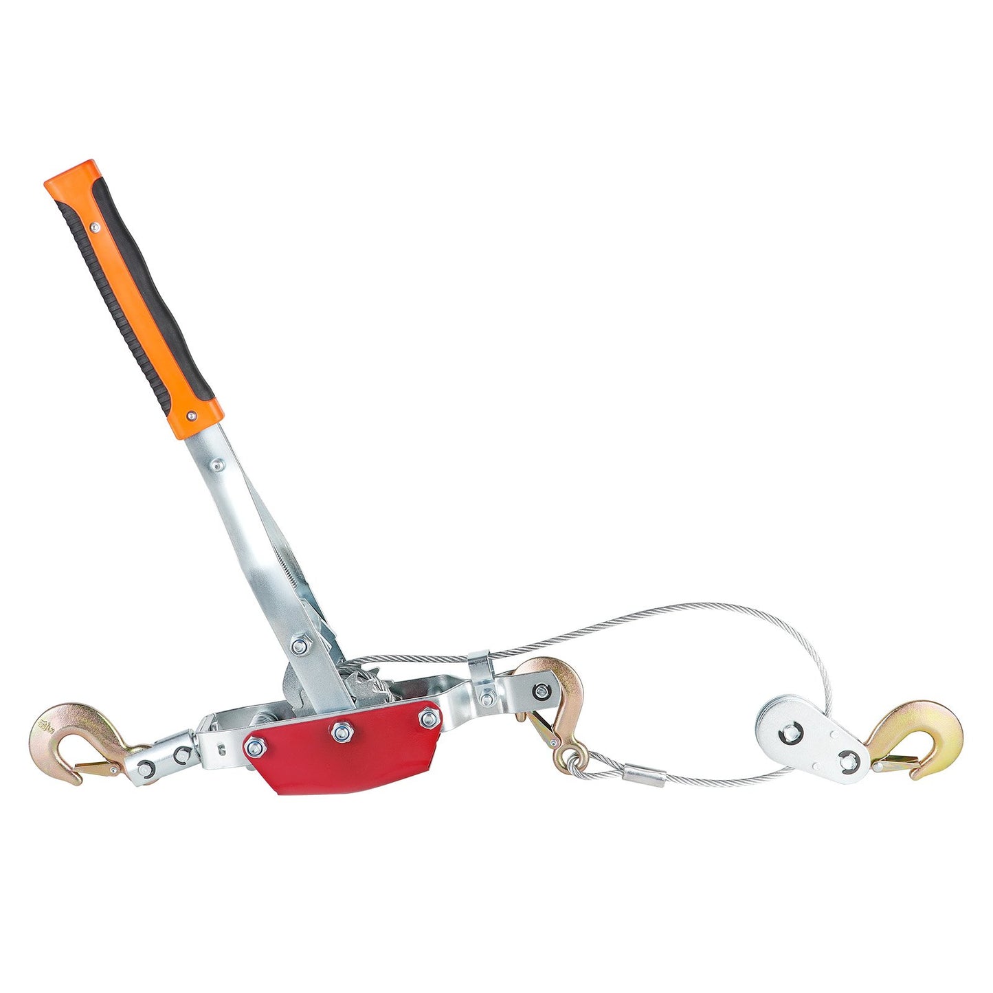 Power Puller Come Along Winch 4 Ton 8818 lbs Heavy Duty Pull Hoist 3 Hooks