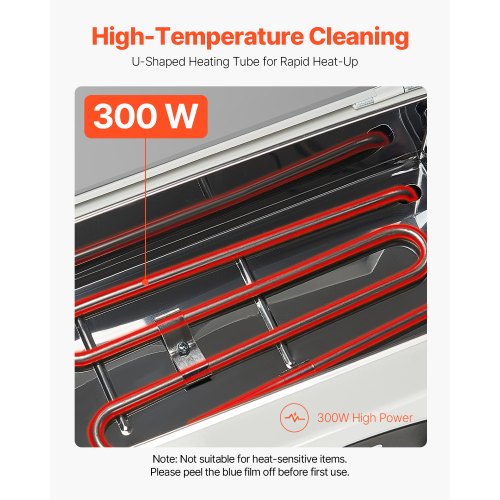 högtemperaturautoklavmaskin 2L 300W högtemperaturrengöringslåda