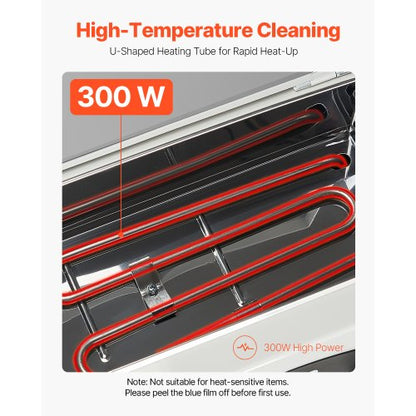 högtemperaturautoklavmaskin 2L 300W högtemperaturrengöringslåda