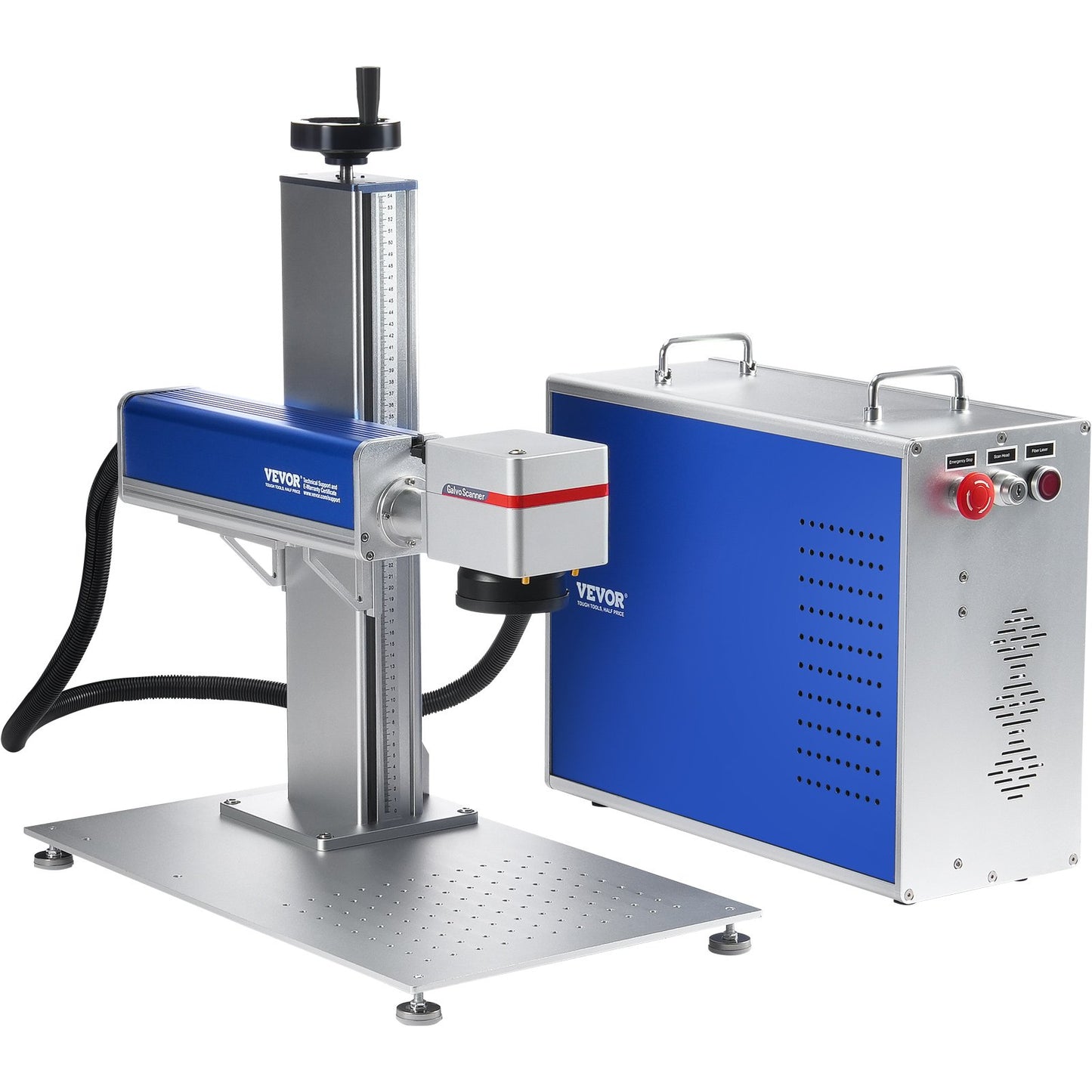 Fiber Laser Marking Machine 30W LightBurn compatible fiber laser engraver