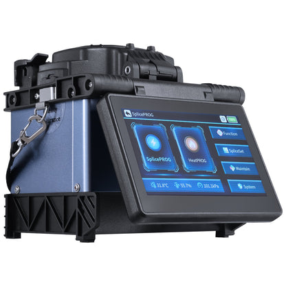 Fiber Fusion Splicer 6 Motors Core Alignment 6s Splicing 5" Touch Screen