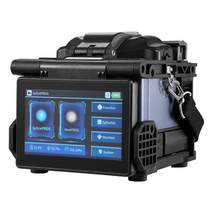 Fiber Fusion Splicer 6 Motors Core Adjustment with 6s Splicing 13s Heating