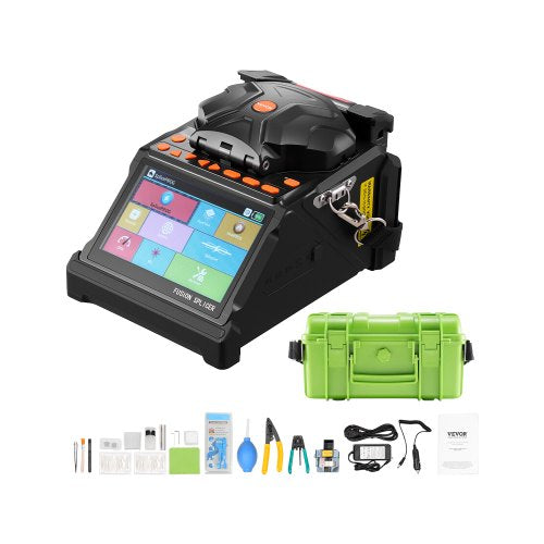 Fiber Fusion Splicer 6 Motoren Kern- und Manteleinstellung 5" LCD-Bildschirm