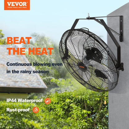Industrial wall fan Metal 44.6 cm Fan 3 speeds
