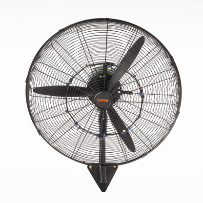 24" Oscillerande väggdimfläkt metall 3 hastigheter 115W