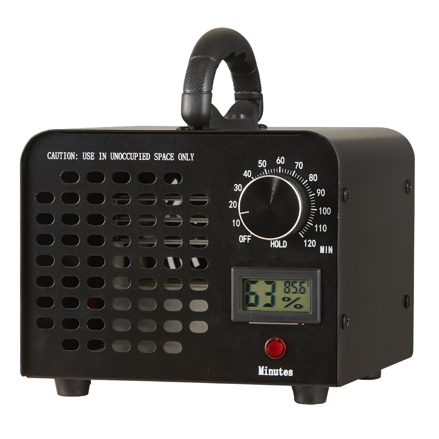 Ozongenerator, 24000 mg/h, Ozongerät, Geruchsentferner mit 0-120-Minuten-Timer