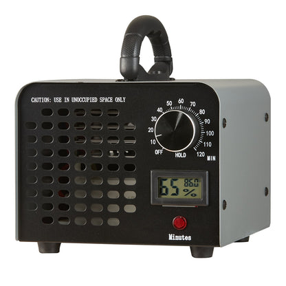 Ozon Generator 36000mg/h Ozon Machine Doft Remover med 0-120min timer