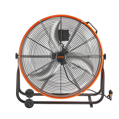 High-speed industrial drum fan 24, infinitely variable speed 7935CFM