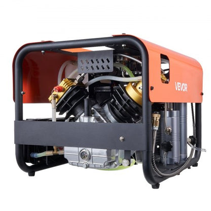 PCP Air Compressor 4500PSI/30MPa Double Cylinder Diving Cylinder Air Compressors