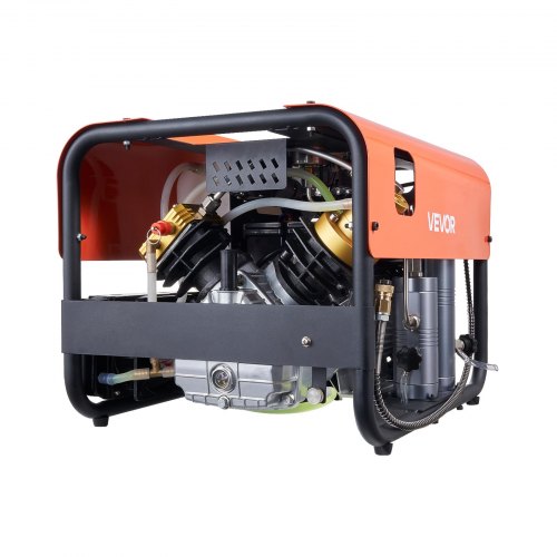 PCP Air Compressor 4500PSI/30MPa Double Cylinder Diving Cylinder Air Compressors