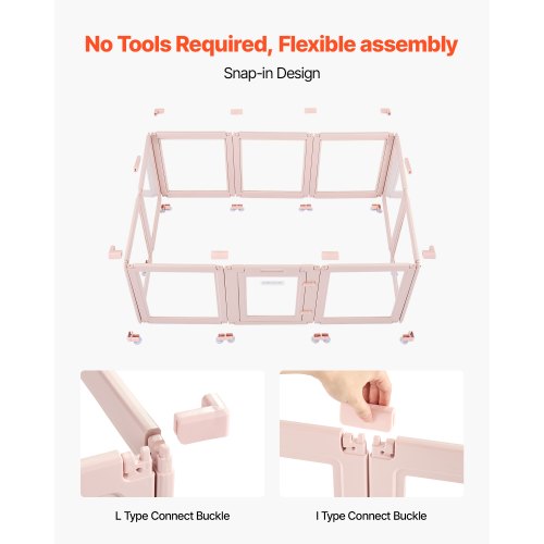 Valpbur med fönster, transparent för medelstora hundar, 152x94x59 cm |  EU