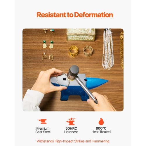 Enkelhornsstäd 22lbs stålstäd smed till salu smide stålverktyg med runt och fyrkantigt hål och utrustningsstäd robust smed juvelerare hållbart och robust metallsmedverktyg |  EU