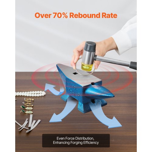 Enkelhornsstäd 22lbs stålstäd smed till salu smide stålverktyg med runt och fyrkantigt hål och utrustningsstäd robust smed juvelerare hållbart och robust metallsmedverktyg |  EU