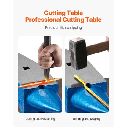 Enkelhornsstäd 22lbs stålstäd smed till salu smide stålverktyg med runt och fyrkantigt hål och utrustningsstäd robust smed juvelerare hållbart och robust metallsmedverktyg |  EU