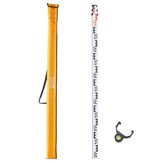 Mätstång 3M Metrisk Teleskopisk Grad Stång CM/MM med Bubble Level & Bag