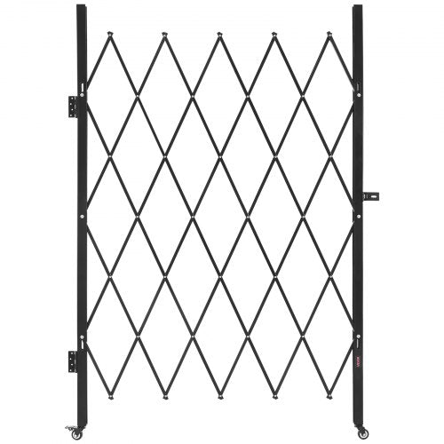 Single folding safety gate lockable scissor gate 122 x 190 cm (WxH) | EU