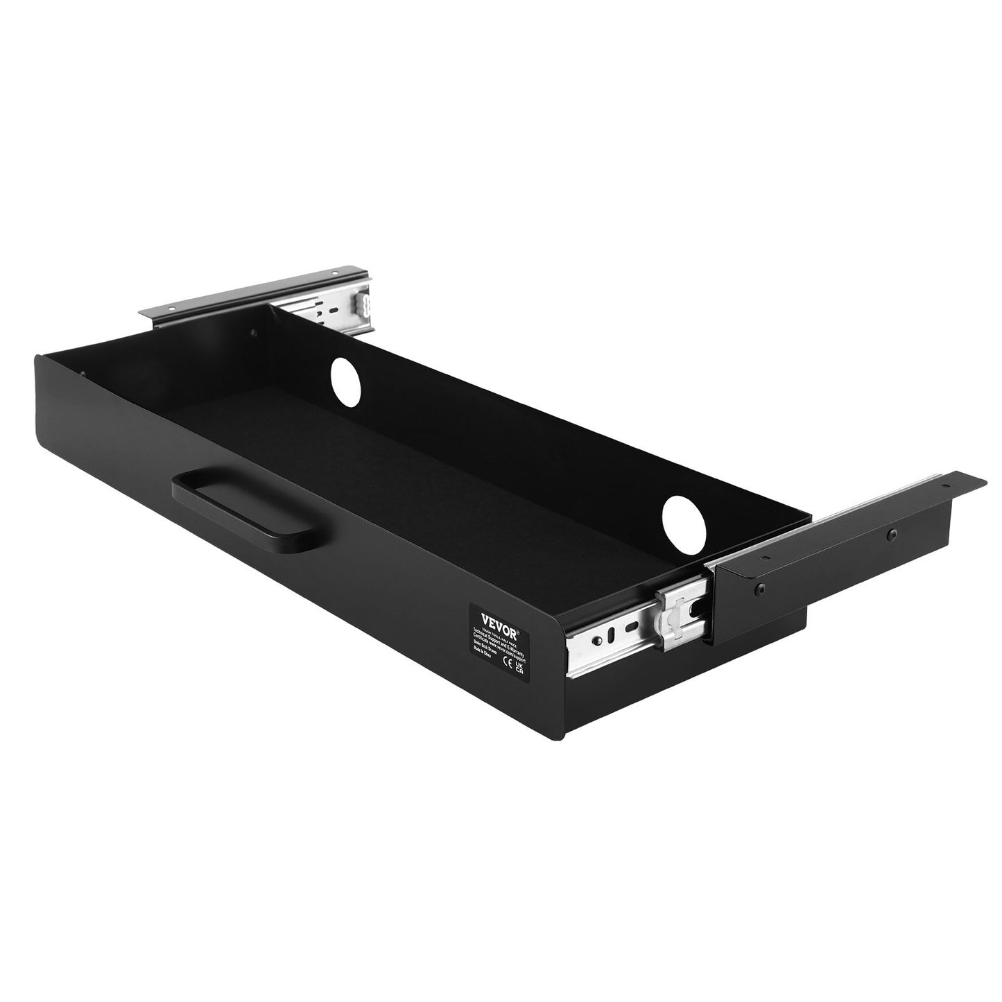 58 cm Under Skrivbordet Låda Organizer Utdragbar låda Space Saver Hemmakontor