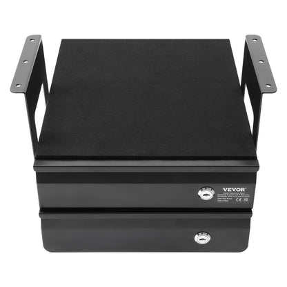 2 Låda 33 cm Låsbar Under Skrivbord Låda Organizer Utdragbar låda Hem