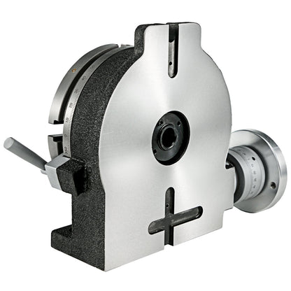 Roterande bord 8" Vertikalt & Horisontellt Roterande Bord, 8 Inch Horisontellt Vertikalt HV8 Precision 3MT Fräsborrmaskin Vernier Reading Fräsning Borrning Borrning för fräsmaskin