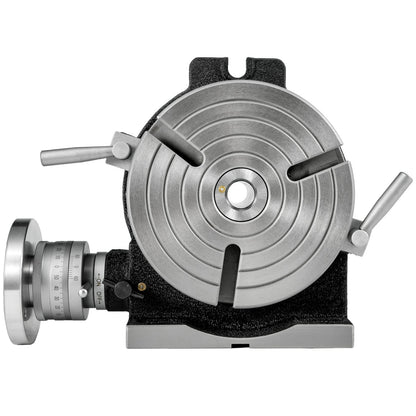 Drehtisch, 8 Zoll/200 mm, horizontaler und vertikaler Drehtisch, 3-Schlitz-Drehtisch für Fräsmaschinen, MT-3-Drehtisch zum Fräsen, 360-Grad-Präzisions-Drehtisch zum Fräsen, Bohrschraubstock