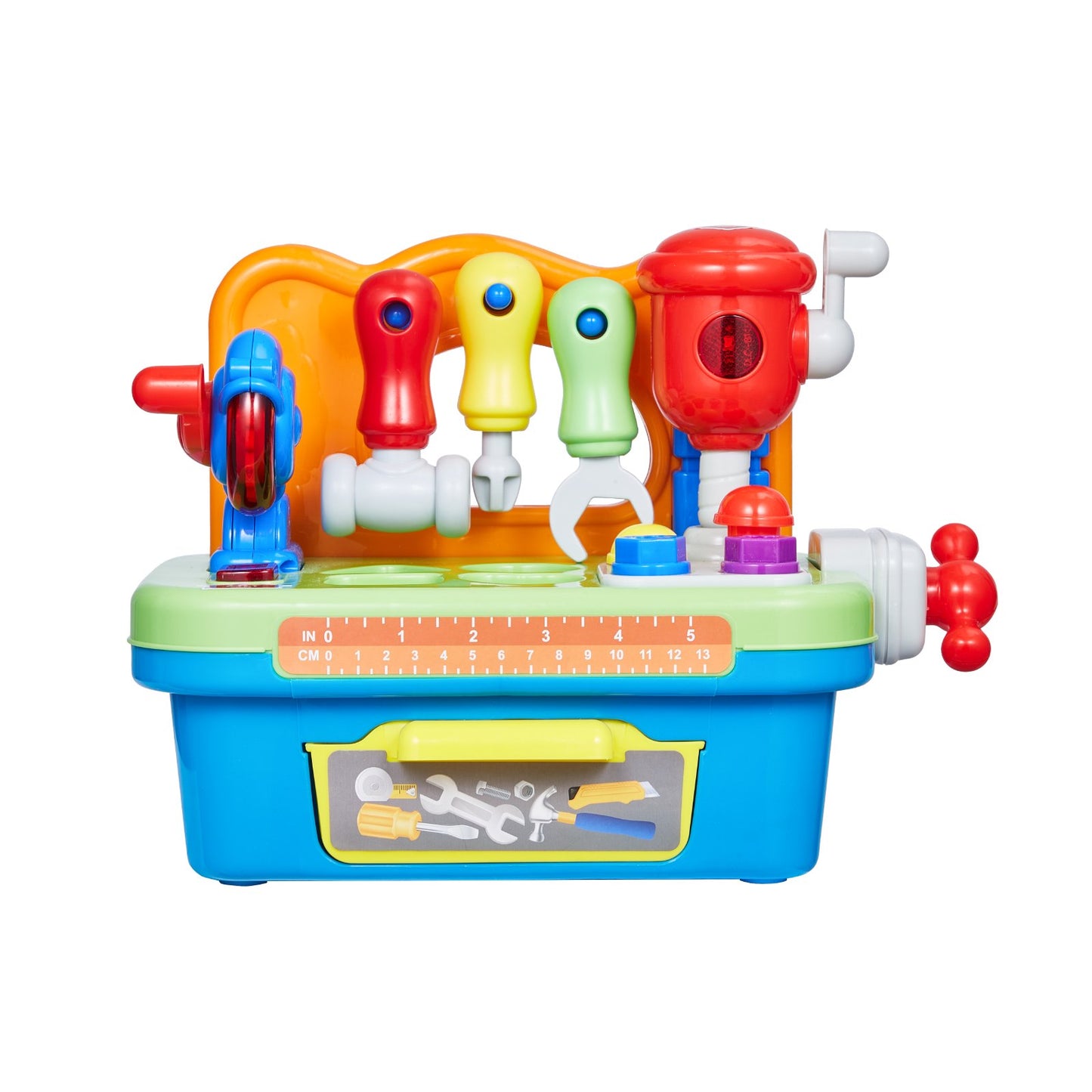 Musical Workbench for Toddlers 2 Years+ Toy Musical Learning Workbench