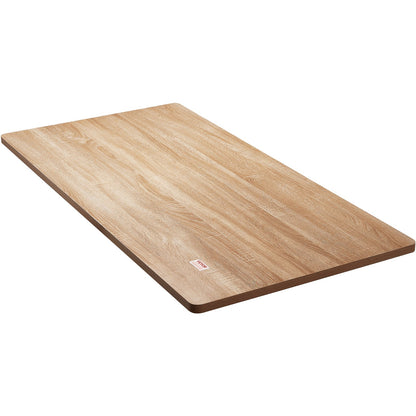 Table Top, 55" x 27.6" x 1", 220.5 lbs Load Capacity, Universal One-Piece Particle Board for Height Adjustable Electric Standing Desk Frame, Rectangular Countertop for Home and Office Table