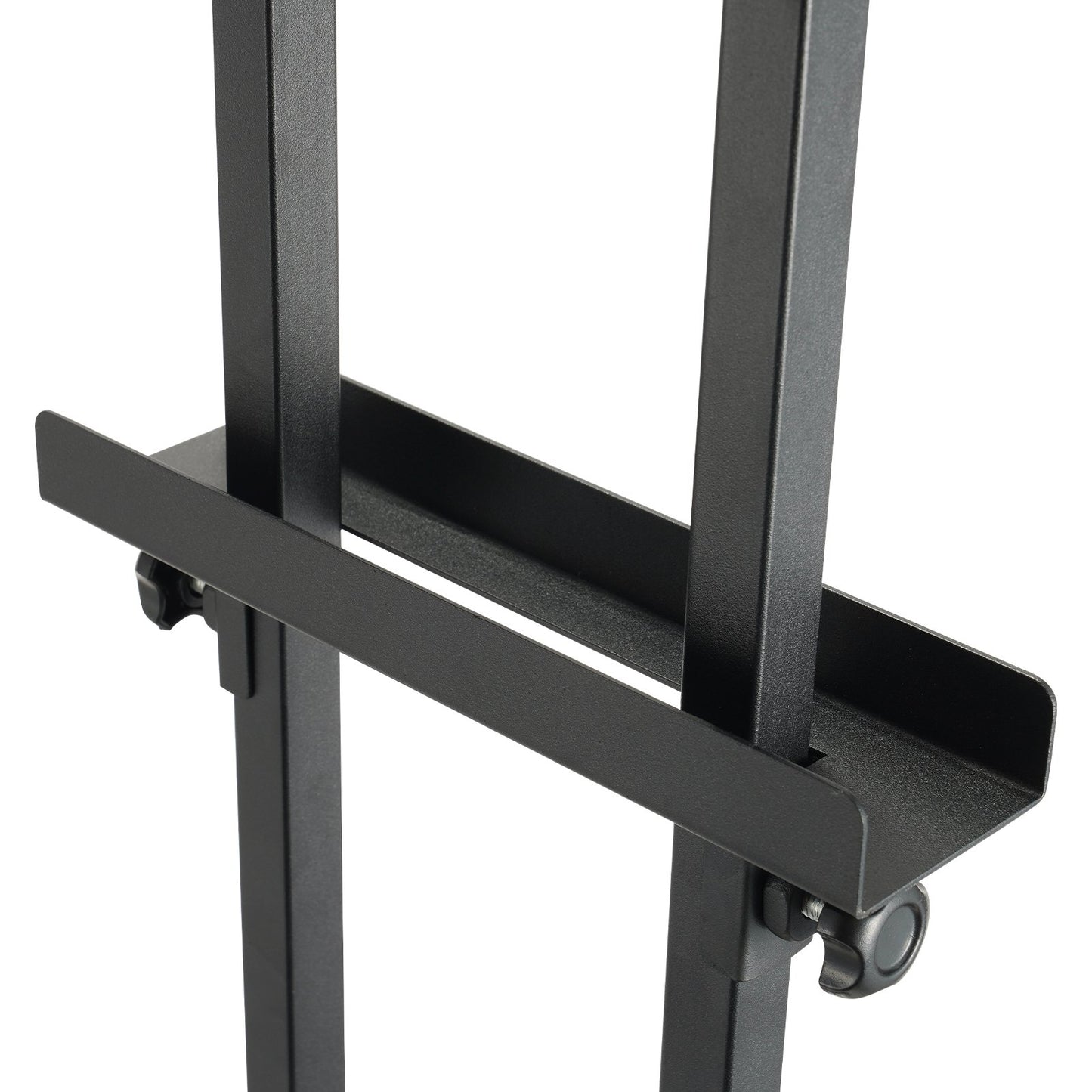 Affischstativ, justerbar höjd upp till 75", dubbelsidig Heavy Duty piedestalskylthållare, golvskylthållare Bannerstativ med stötdämpande bas för display, för skiva och skum, svart