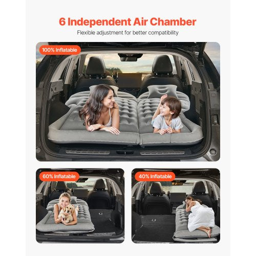 Car Air Mattress Inflatable Car Camping Travel Sleeping Bed SUV MPV Sedan