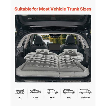 Car Air Mattress Inflatable Car Camping Travel Sleeping Bed SUV MPV Sedan