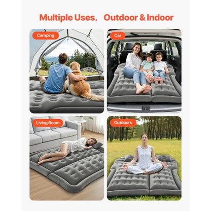 Car Air Mattress Inflatable Car Camping Travel Sleeping Bed SUV MPV Sedan