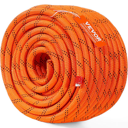 Arborist Klätterrep Dubbelflätad Polyester 1/2" x 120' 48-Stand
