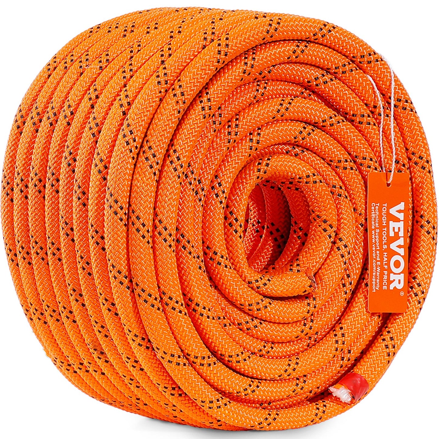 Arborist Klätterrep Dubbelflätad Polyester 1/2" x 120' 48-Stand