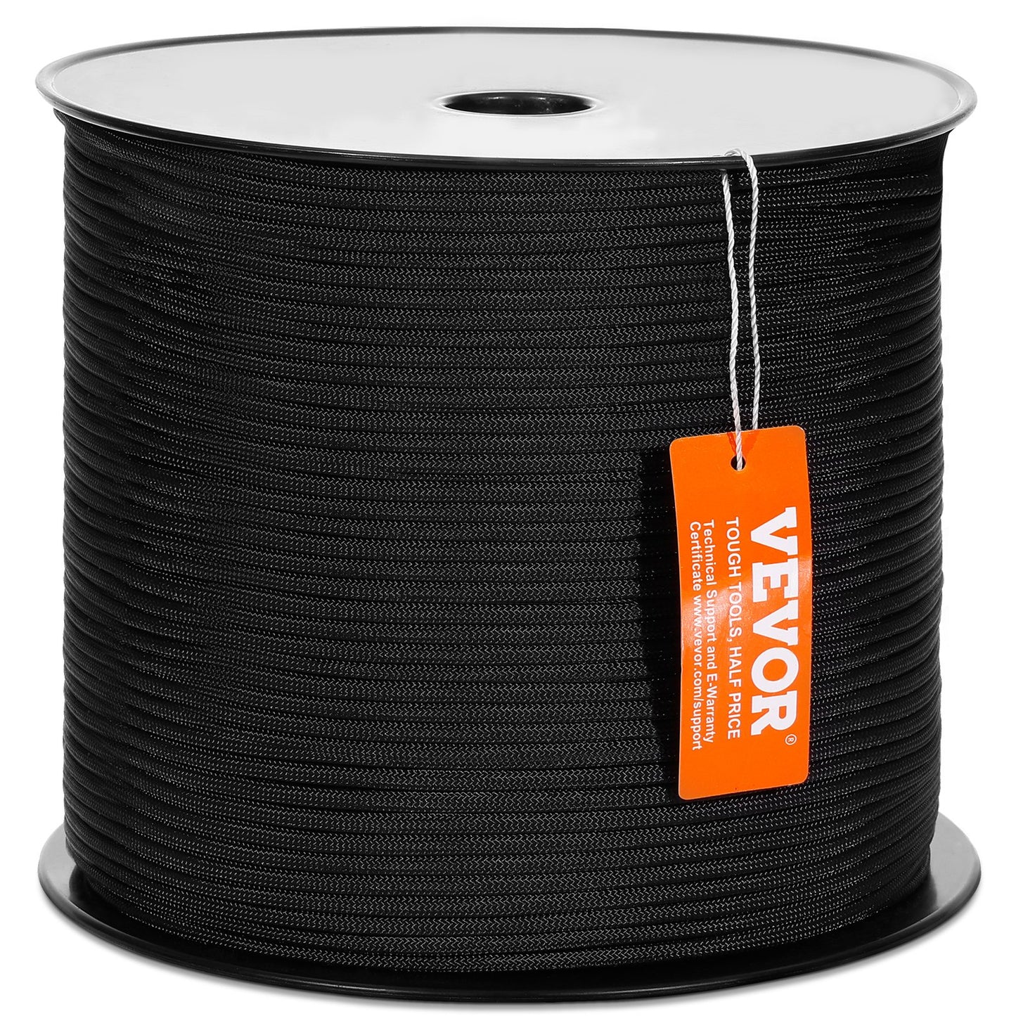Baumkletterseil für Baumpfleger, geflochtenes Nylonseil, 3/16 Zoll x 1000 Zoll, 32 Stränge