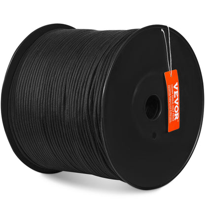 Baumkletterseil für Baumpfleger, geflochtenes Nylonseil, 3/16 Zoll x 1000 Zoll, 32 Stränge